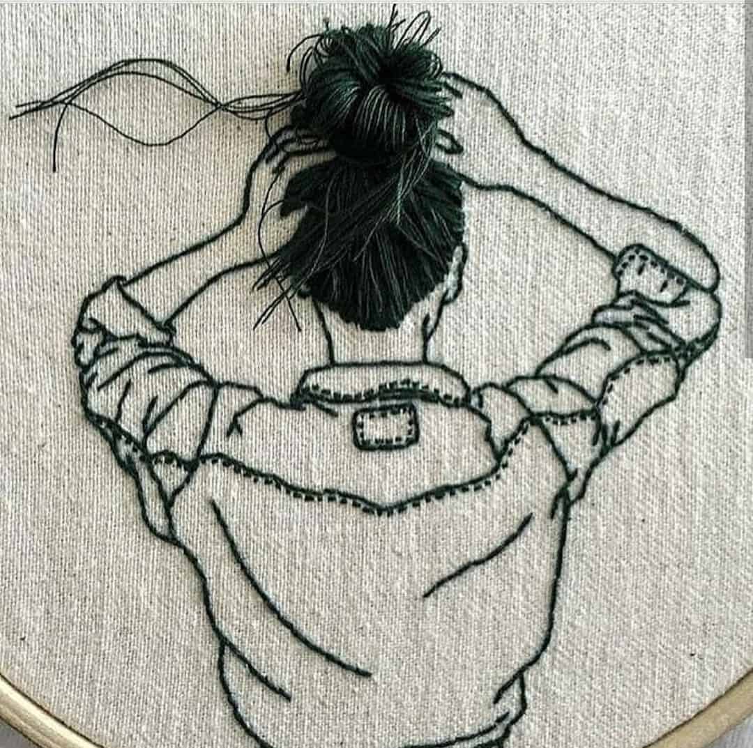 Sheena Liam embroidery art