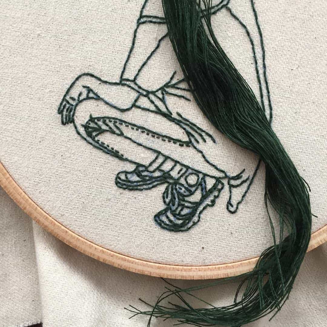 Sheena Liam embroidery art