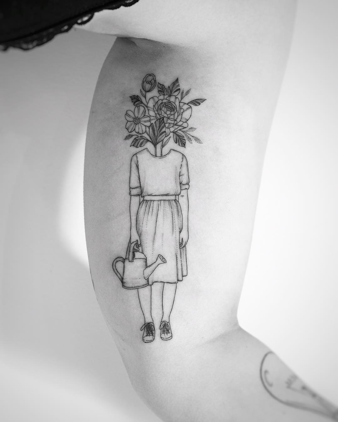 Fine line tattoo by Jessica Joy