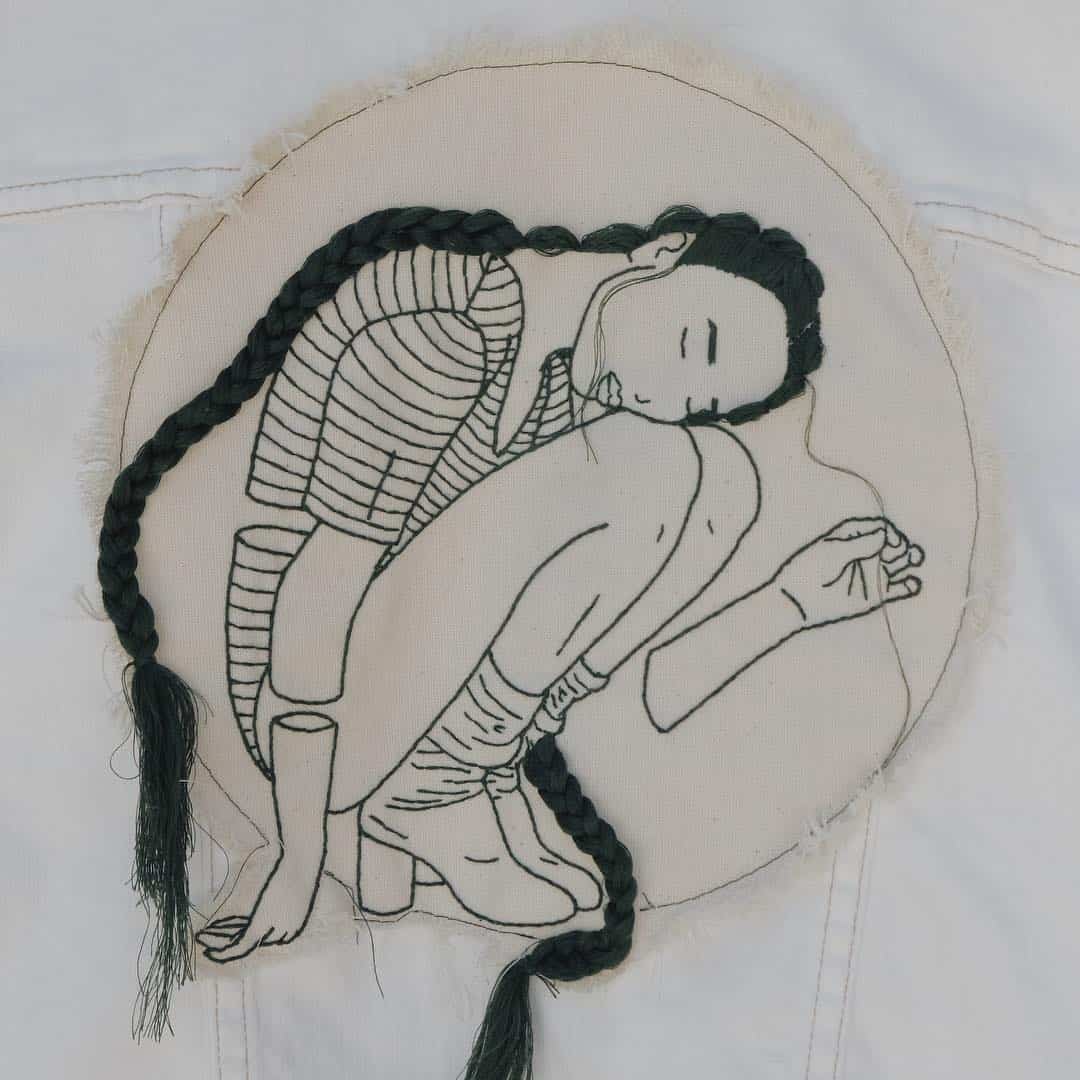 Sheena Liam embroidery art