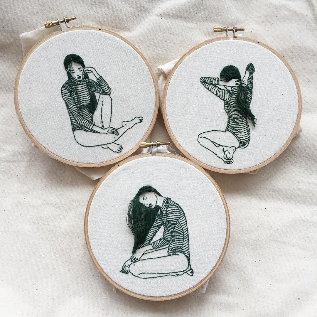 Embroidery art