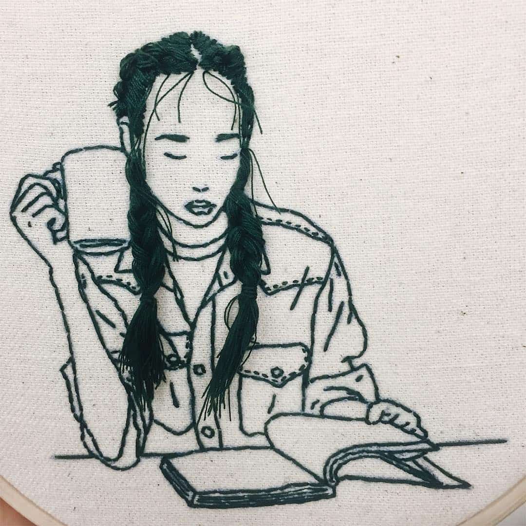 Embroidery art