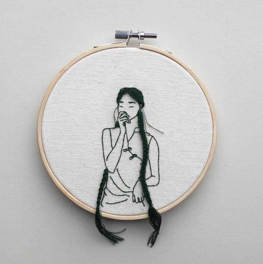 Embroidery art