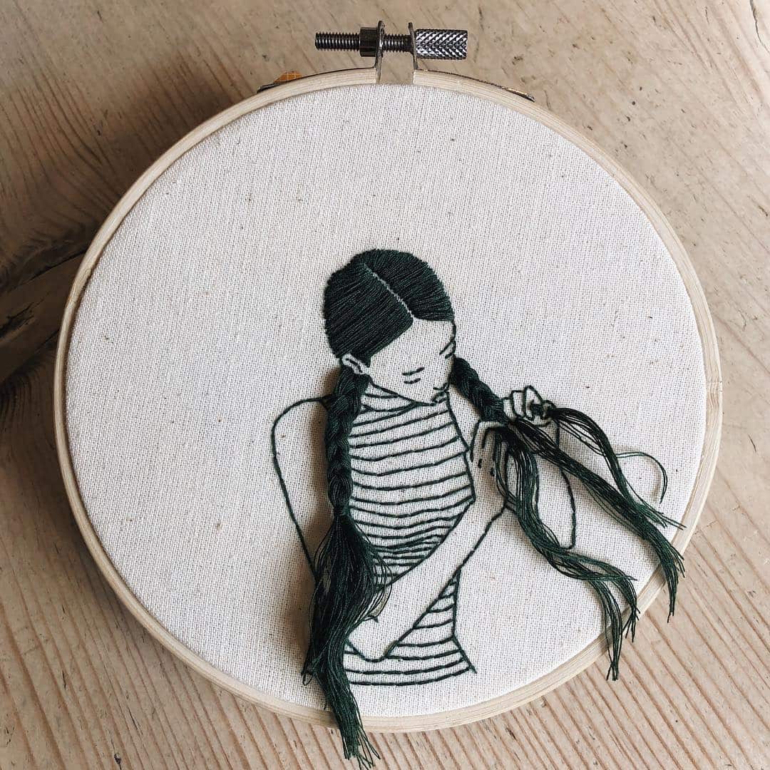 Embroidery art