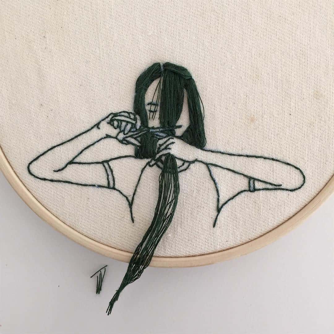 Embroidery art