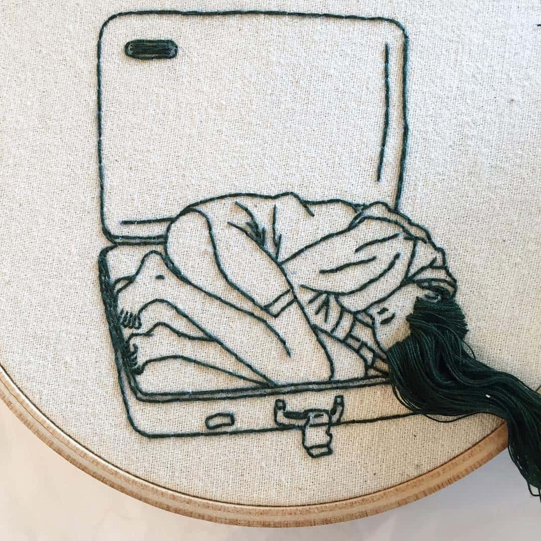 Embroidery art