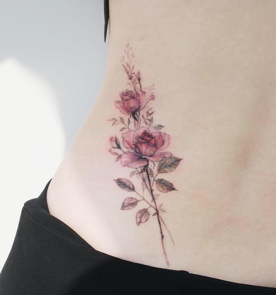 Flower tattoo