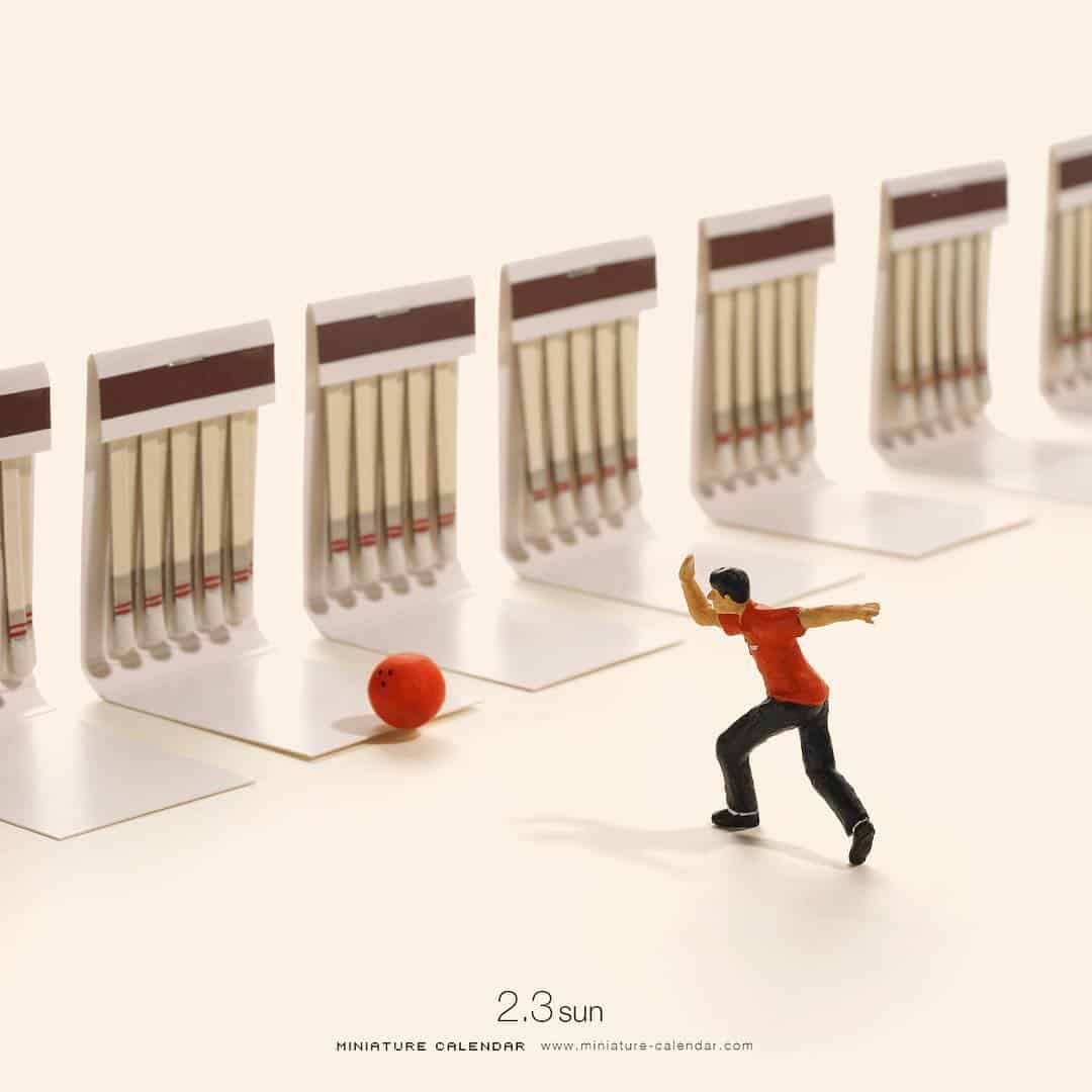 Miniature art by Tatsuya Tanaka