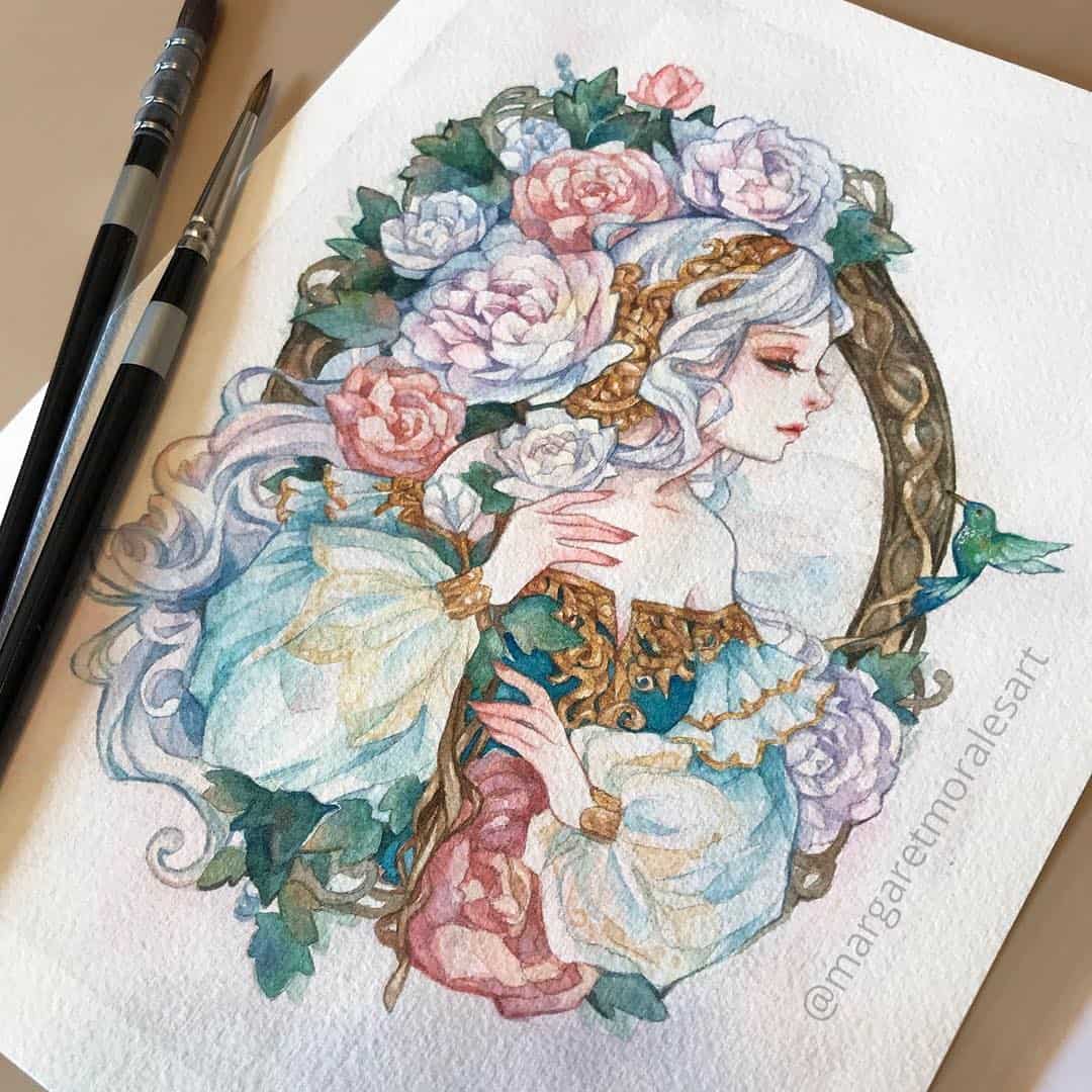 Watercolor art