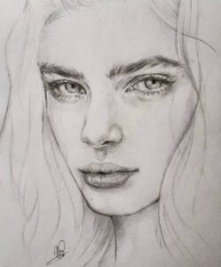 Pencil Sketch Artist: Annelies Bes - ARTWOONZ