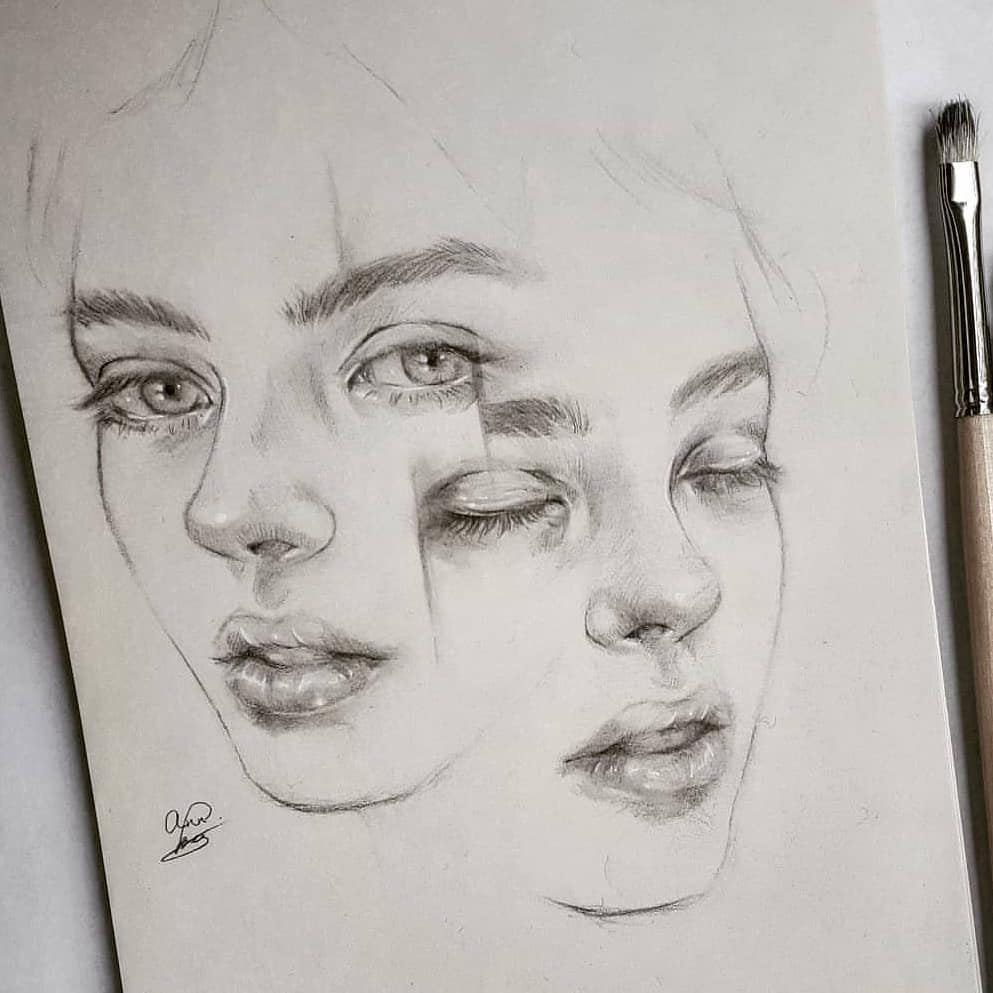 Pencil Sketch Artist: Annelies Bes