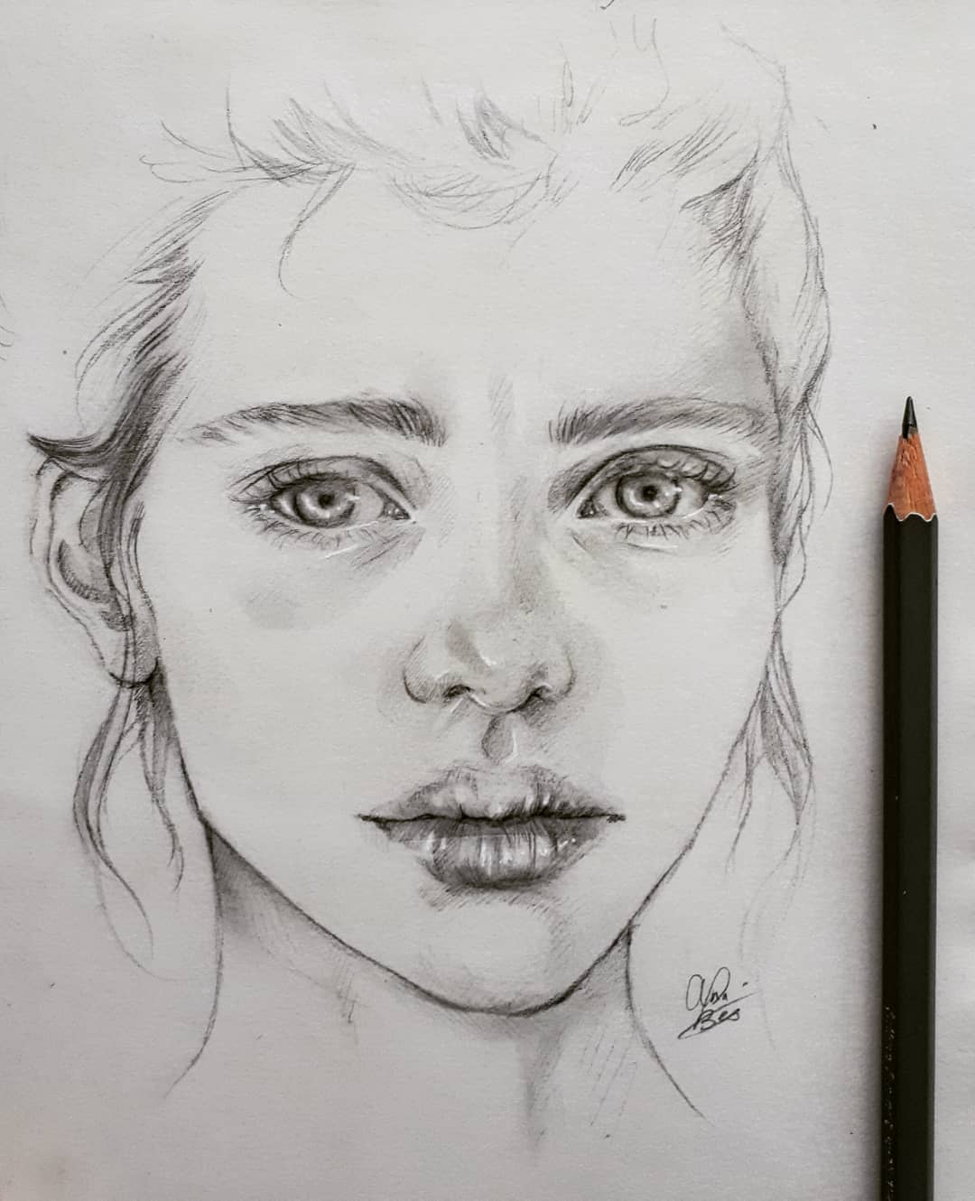Pencil Sketch Artist: Annelies Bes
