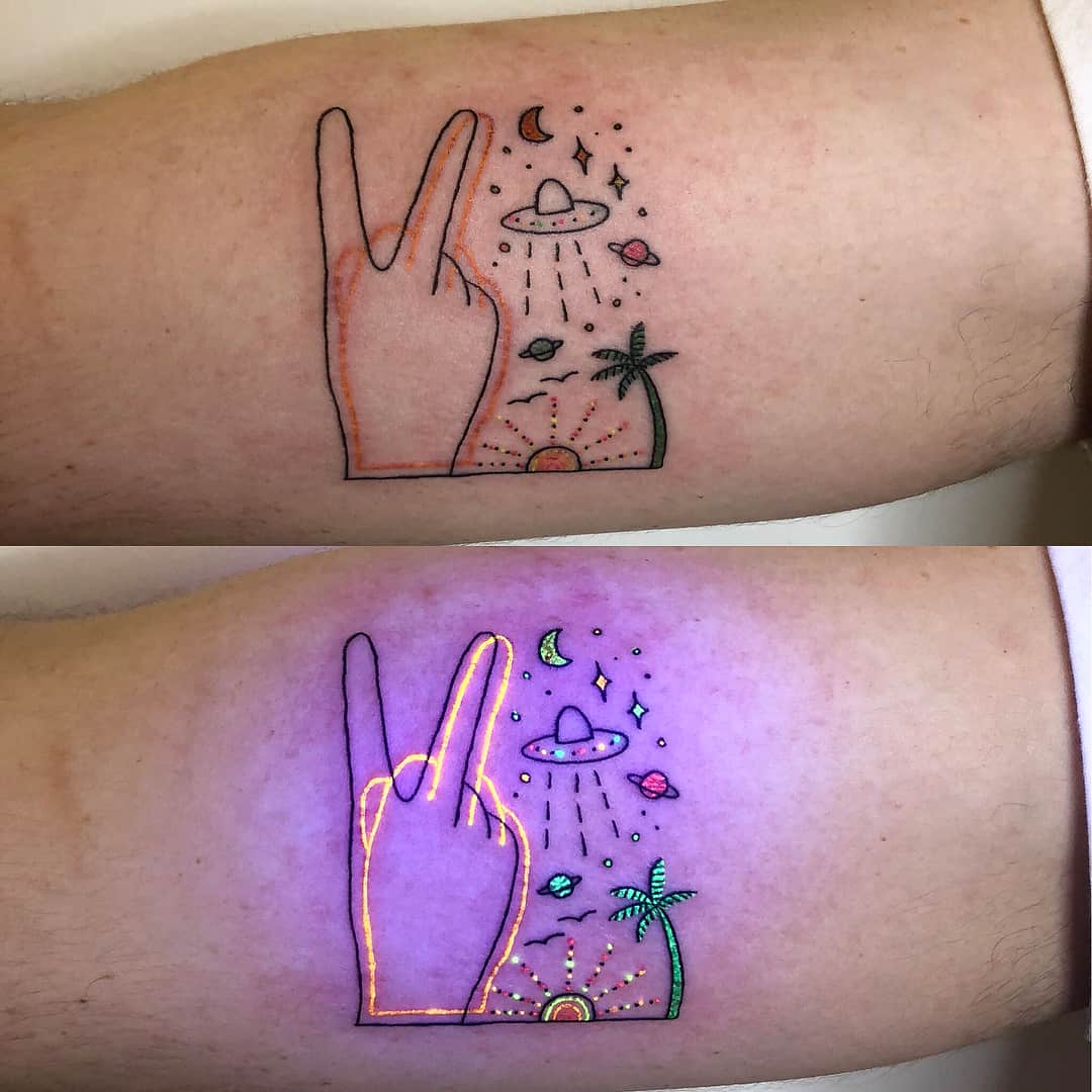 UV Tattoo Artist Tukoi Oya
