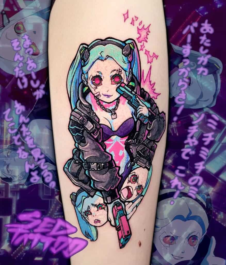 Cyberpunk Tattoos | Cyberpunk tattoo, Electronic tattoo, Tech tattoo