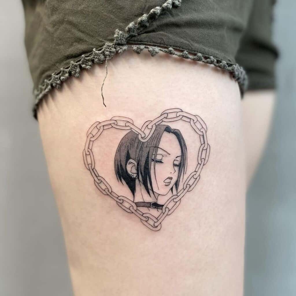 𝔻𝔸𝕀𝕊𝕐 𝔹𝕀𝔹𝔸𝕏𝕋   Hachi x Nana Tattoo