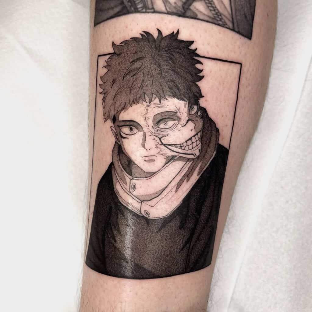 Tattoo uploaded by Outer Limits Tattoo  Anime piece by spacehustle  instagramcomspacehustle  Tattoodo