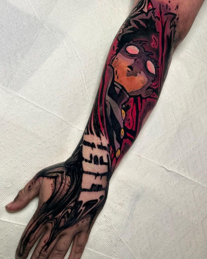 Crimson Empire Tattoo on Instagram Mob Psycho 100  by Vinny vinny tattoos Vinny is open for new projects Call to book your consult  mobpsycho100 mobpsychotattoo