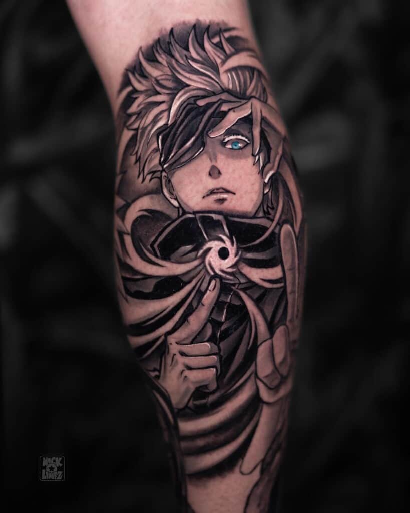 7 Deadly Sins Anime Tattoo