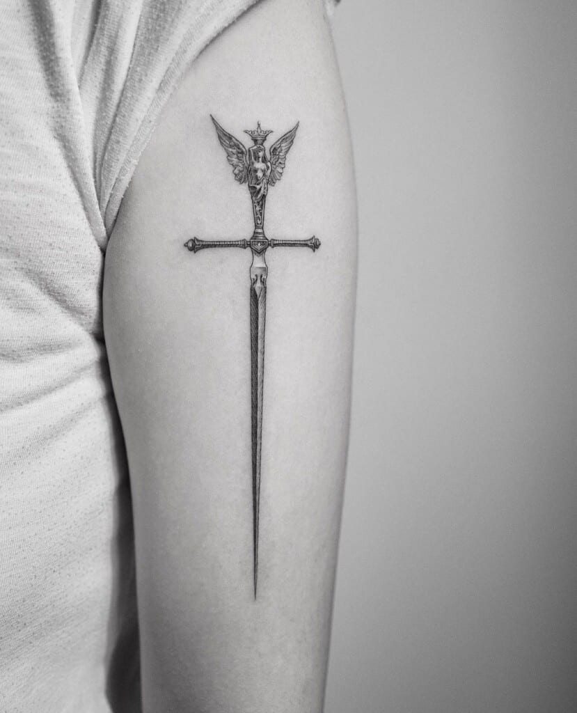 50 Sharp Sword Tattoo Designs  Symbolism Of Warriors - Worldwide Tattoo &  Piercing Blog