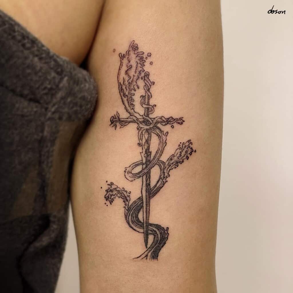 63 Delicate Single Needle Tattoo Ideas with Meanings  Body Art Guru