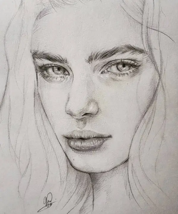 Pencil Sketch Artist: Annelies Bes