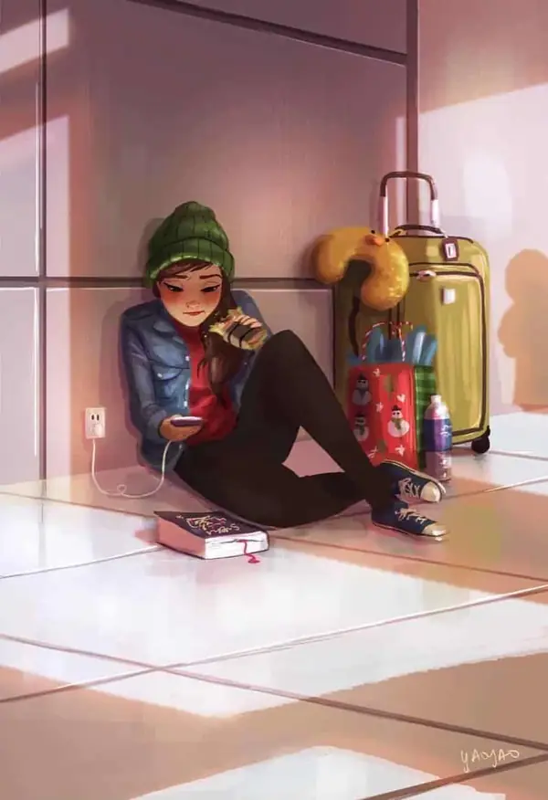 Illustrator Yaoyao Ma Van As