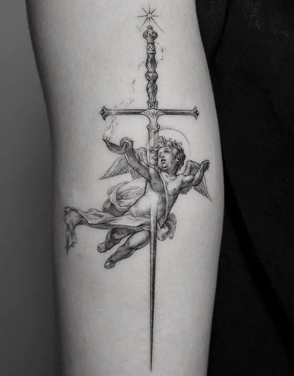 65 Epic Sword Tattoo Ideas: Unleash Your Inner Warrior